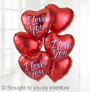 I Love You Balloon Bouquet