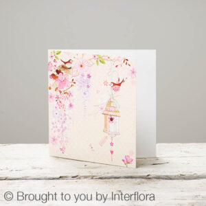 Pretty Flowers – Blank Greetings Card