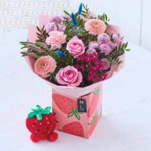 Strawberry Sweetness Gift Set 47 By Coleraine Florist